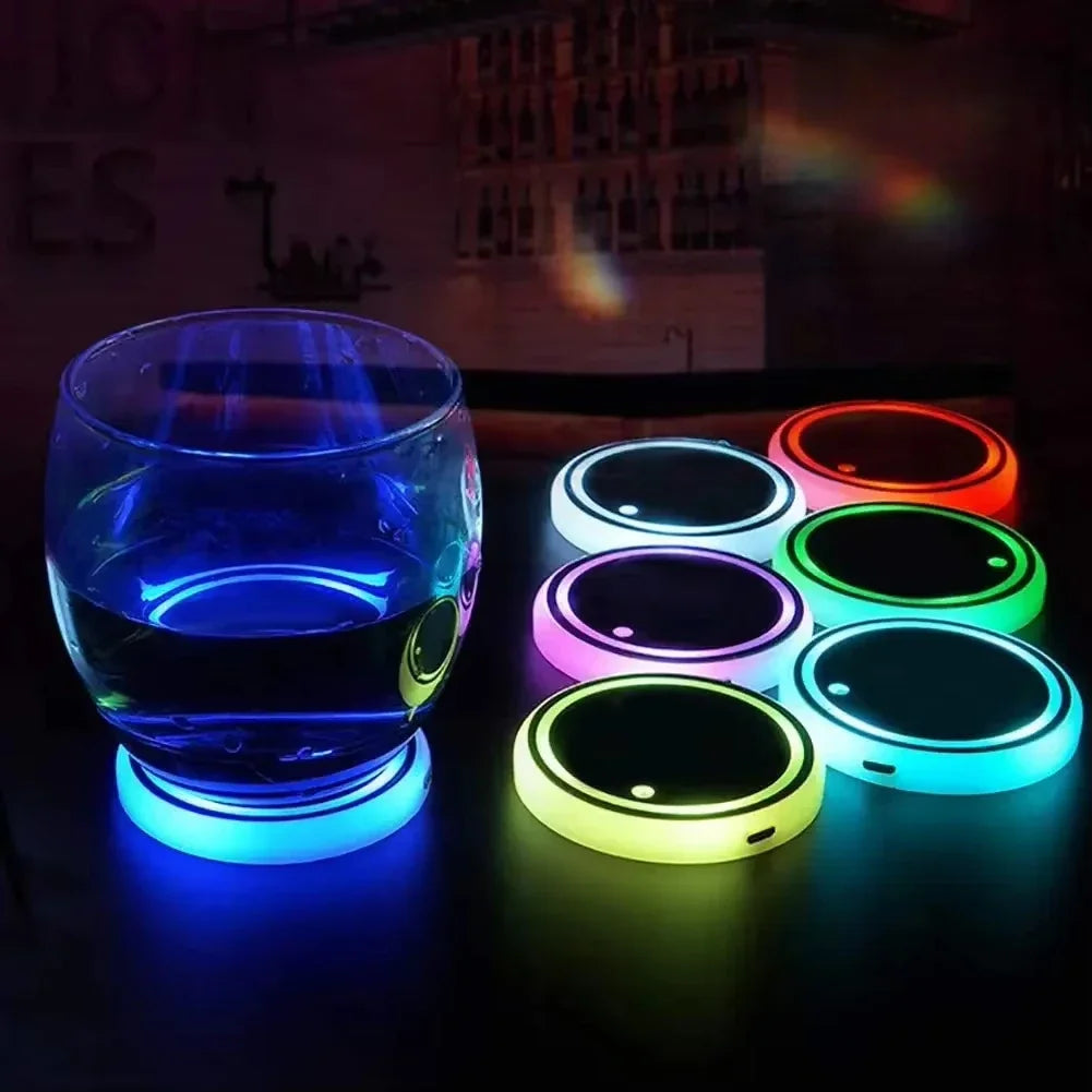 Glow Cup Car Coaster