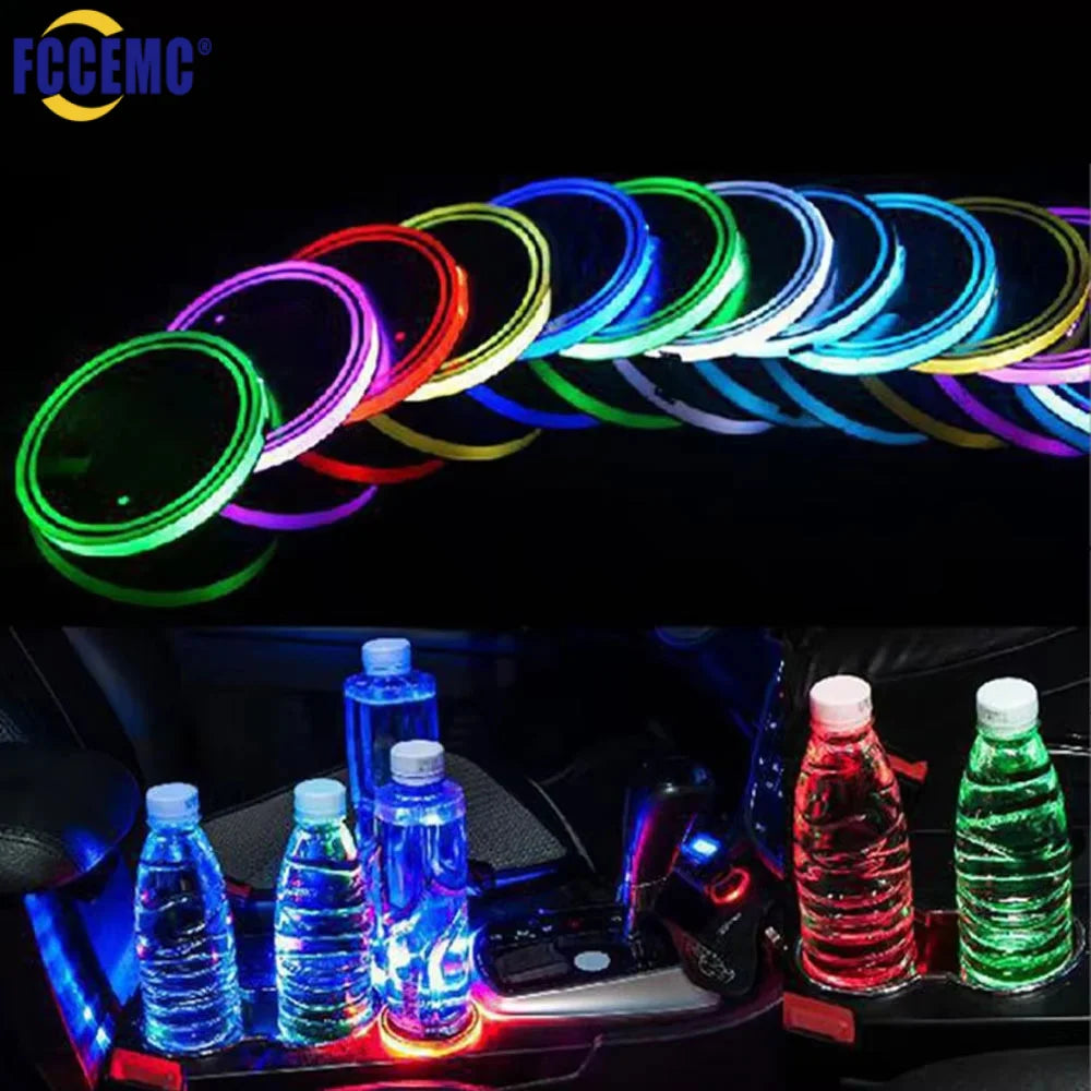 Glow Cup Car Coaster